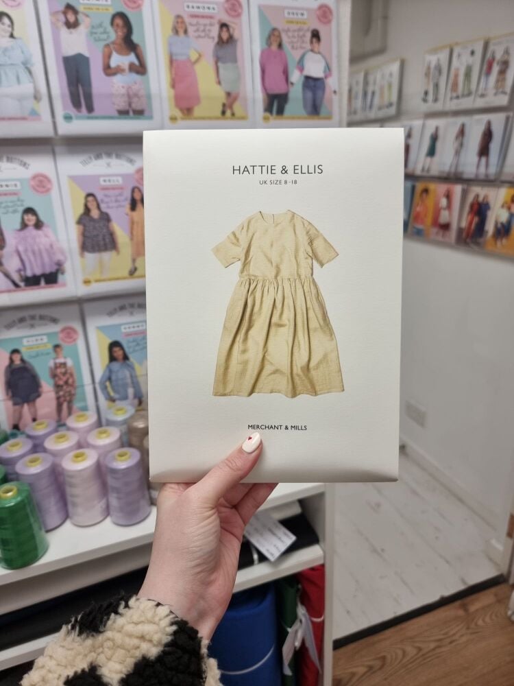 The Hattie & Ellis Dresses - Merchant & Mills Sewing Pattern