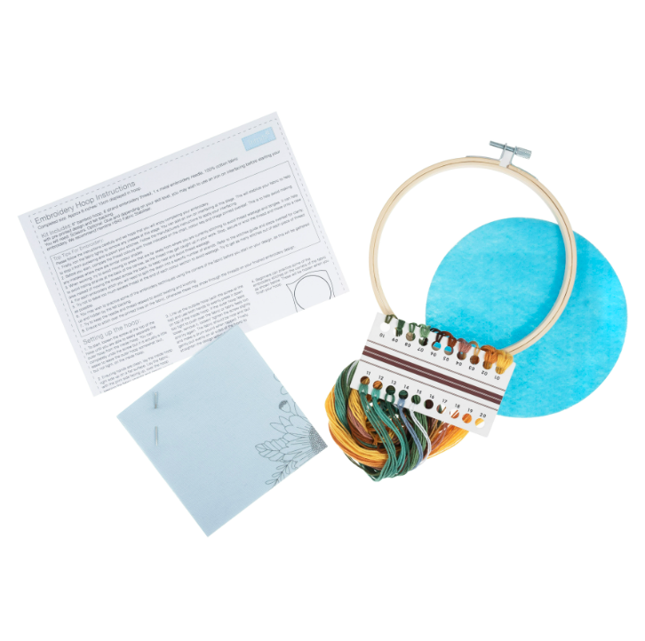 Sunflower - Embroidery Hoop Craft Kit