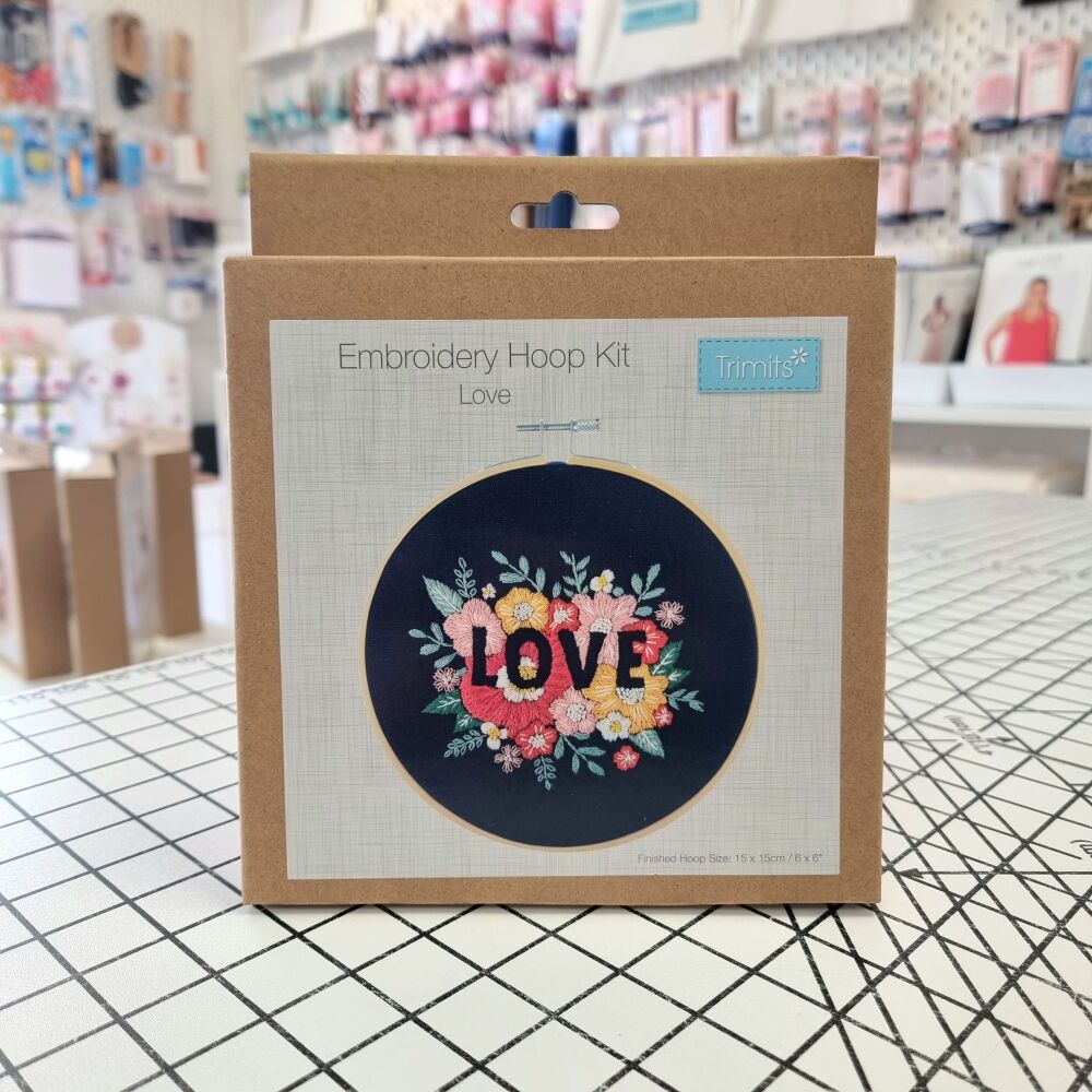 Love - Embroidery Hoop Craft Kit