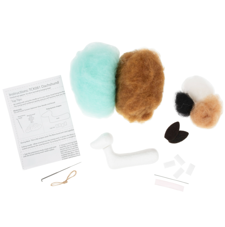 Dachshund - Needle Felting Kit