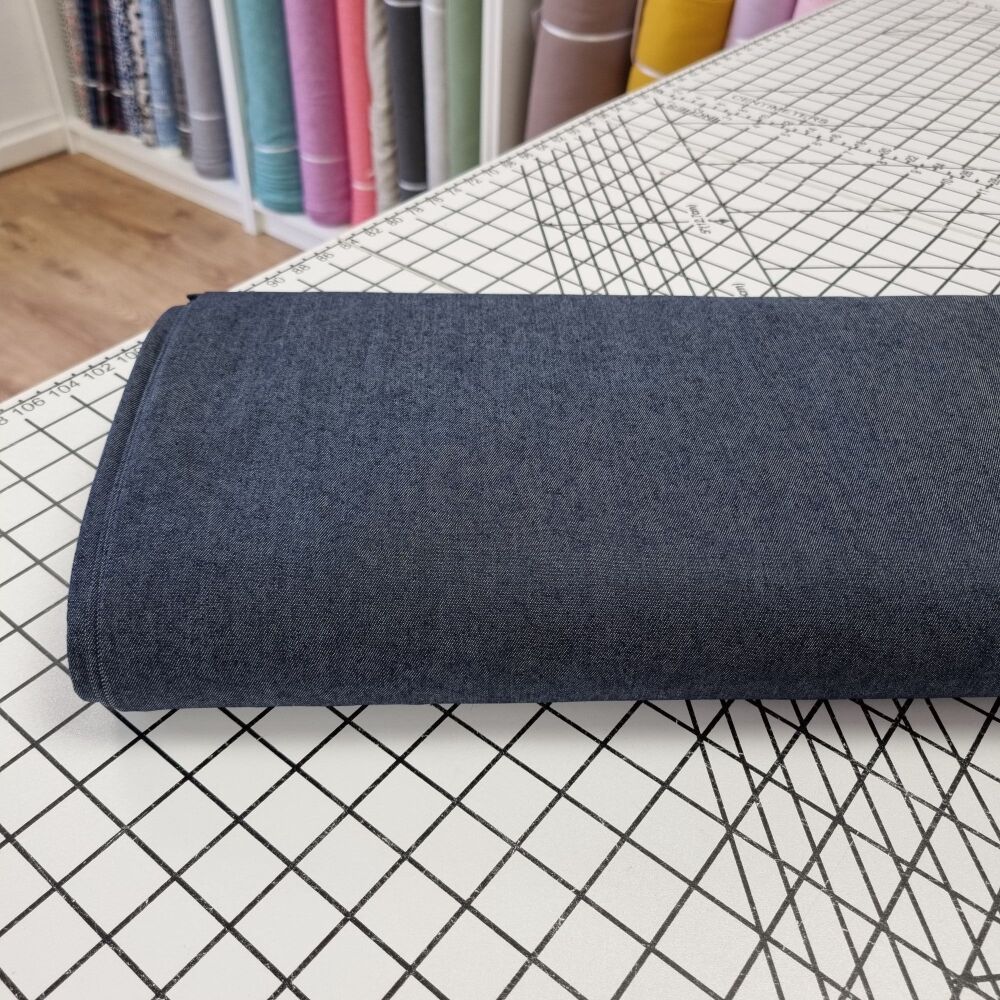 Dark Blue - Stretch Denim
