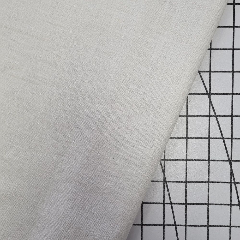White - Plain Linen