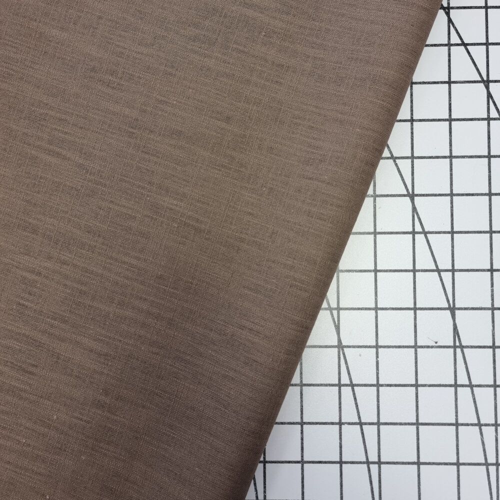 Walnut - Plain Linen