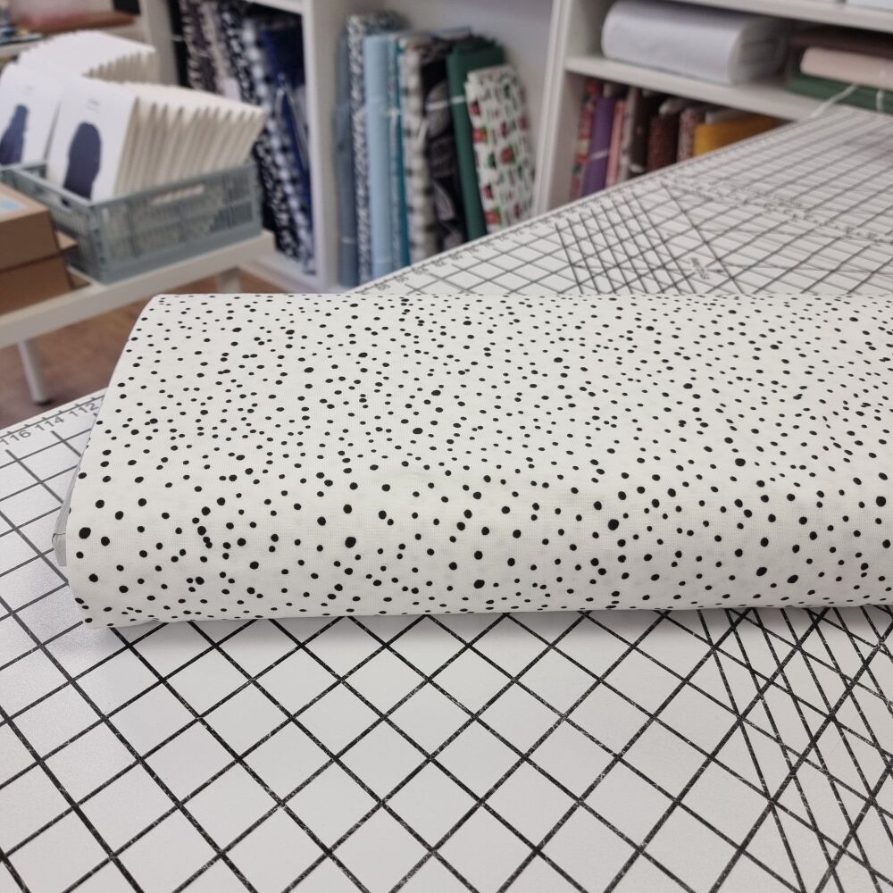 White Spots - Cotton Jersey
