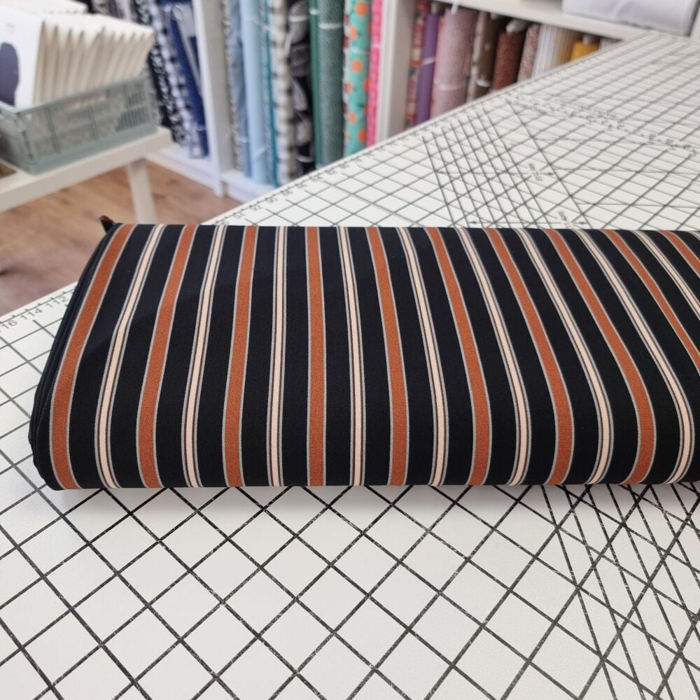 Caramel Stripe - Polyester