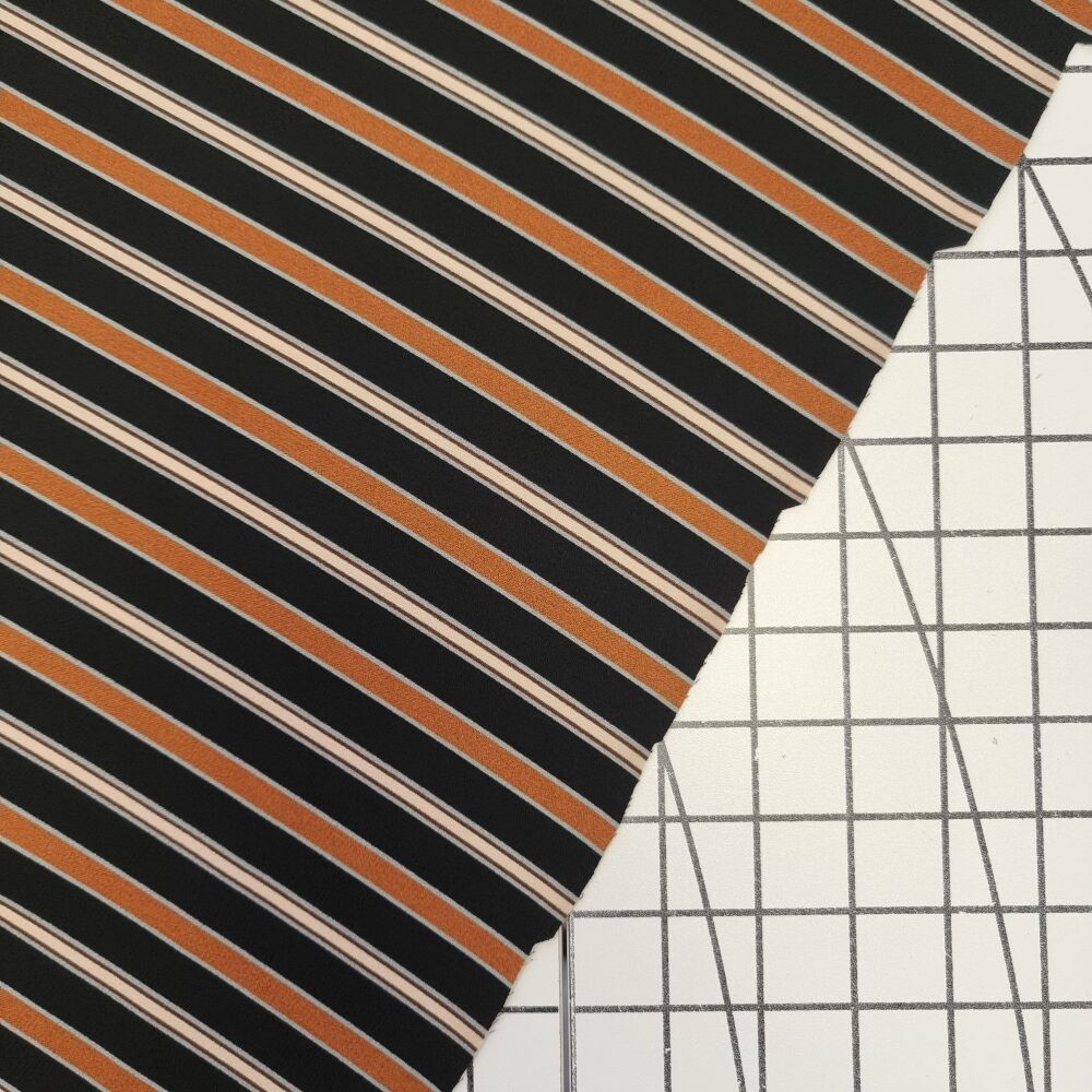 Caramel Stripe - Polyester