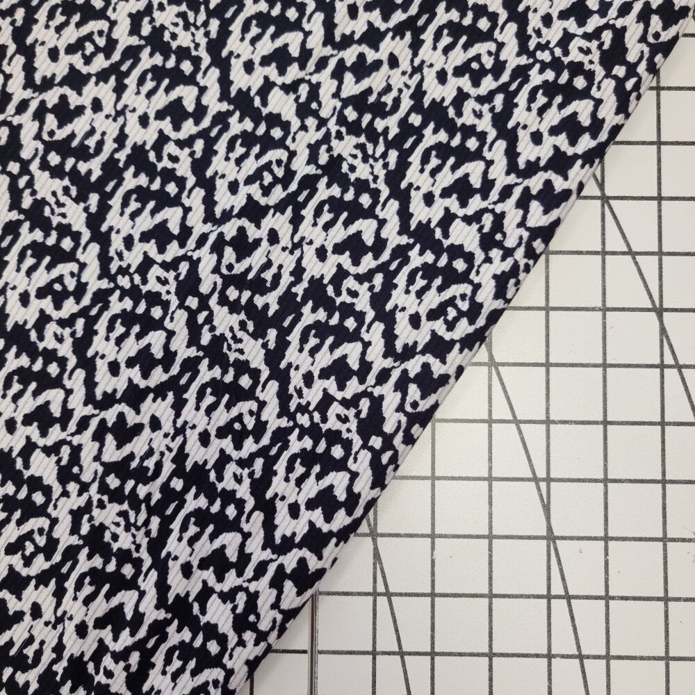 Ink Splotch - Viscose Jersey