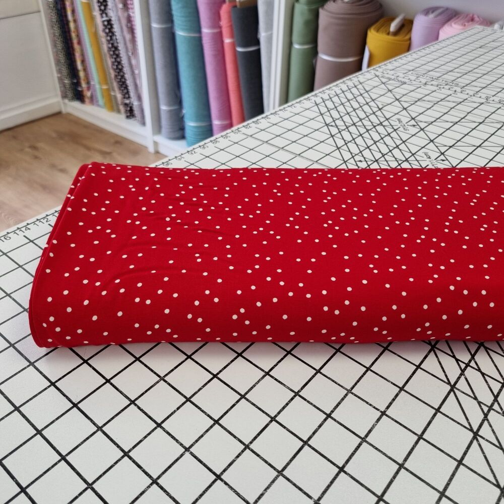 Red Spots - Viscose