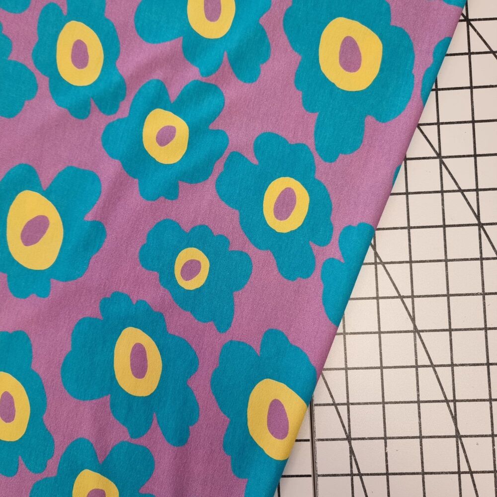 Groovy Flowers - Viscose Jersey