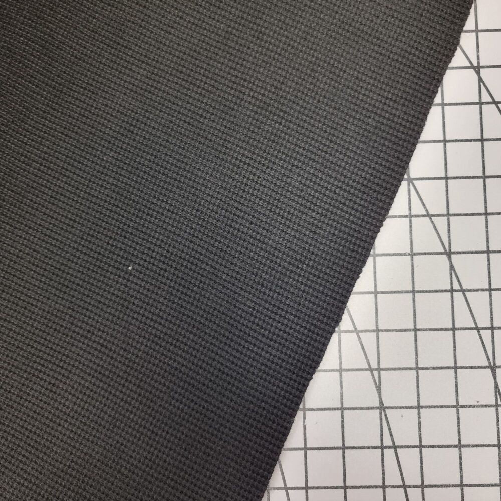 Black - Knitted Sweatshirting
