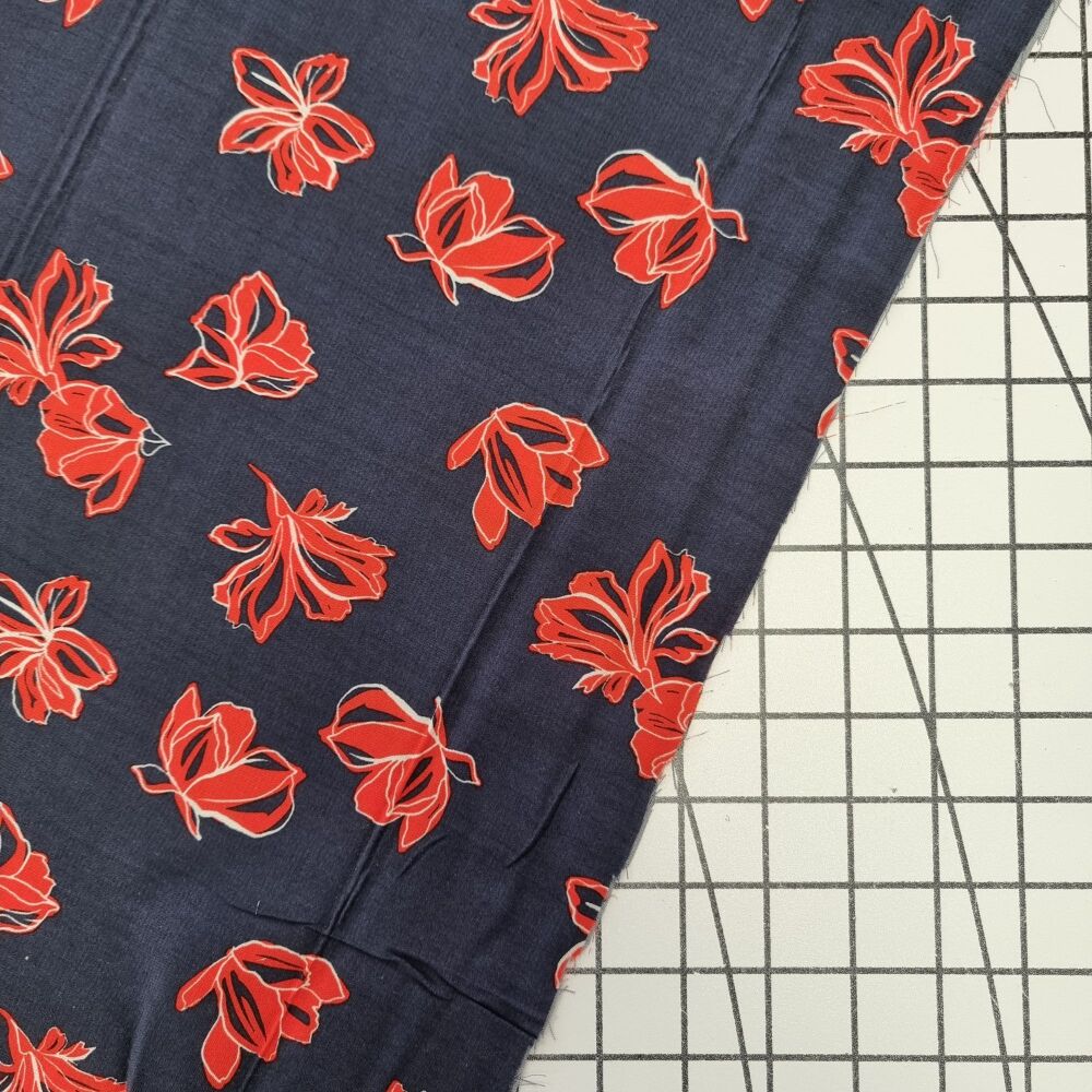 Red Lily - Viscose