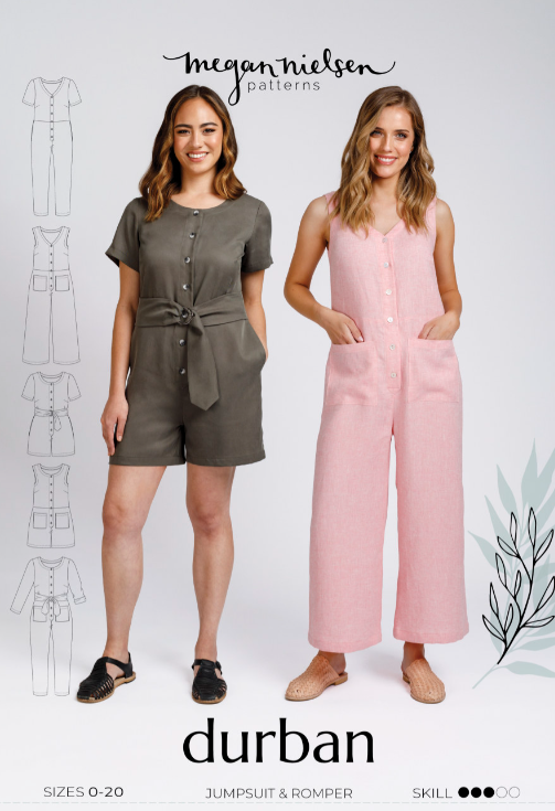 Durban Jumpsuit - Megan Nielsen Sewing Pattern