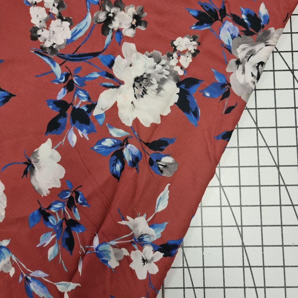 Autumn English Roses - Viscose