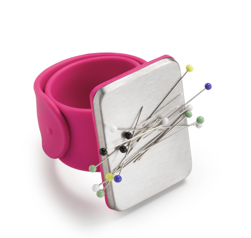 Prym Loves Wrist Magnetic Pin Cushion - Pink