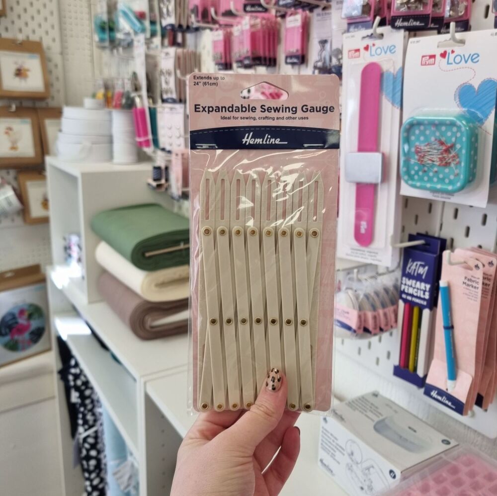 Expandable Sewing Gauge