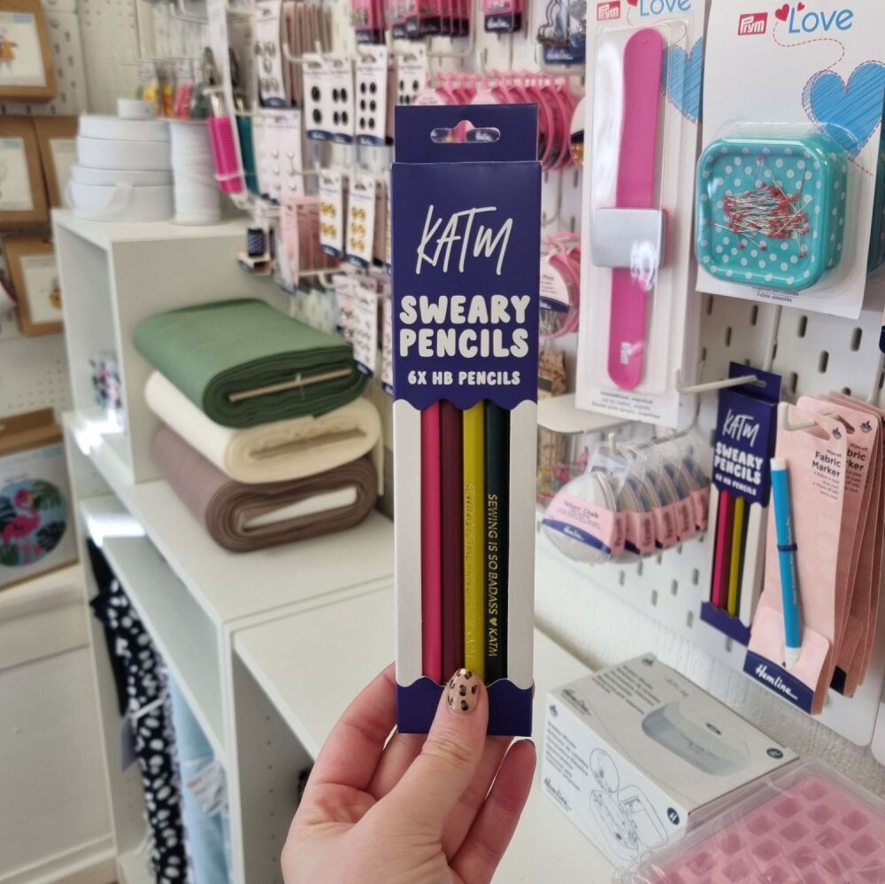 Sweary Sewist Pencils - Kylie and the Machine