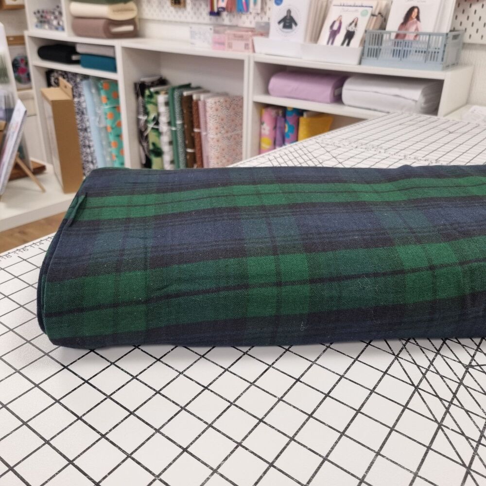 Blackwatch Tartan - Brushed Cotton