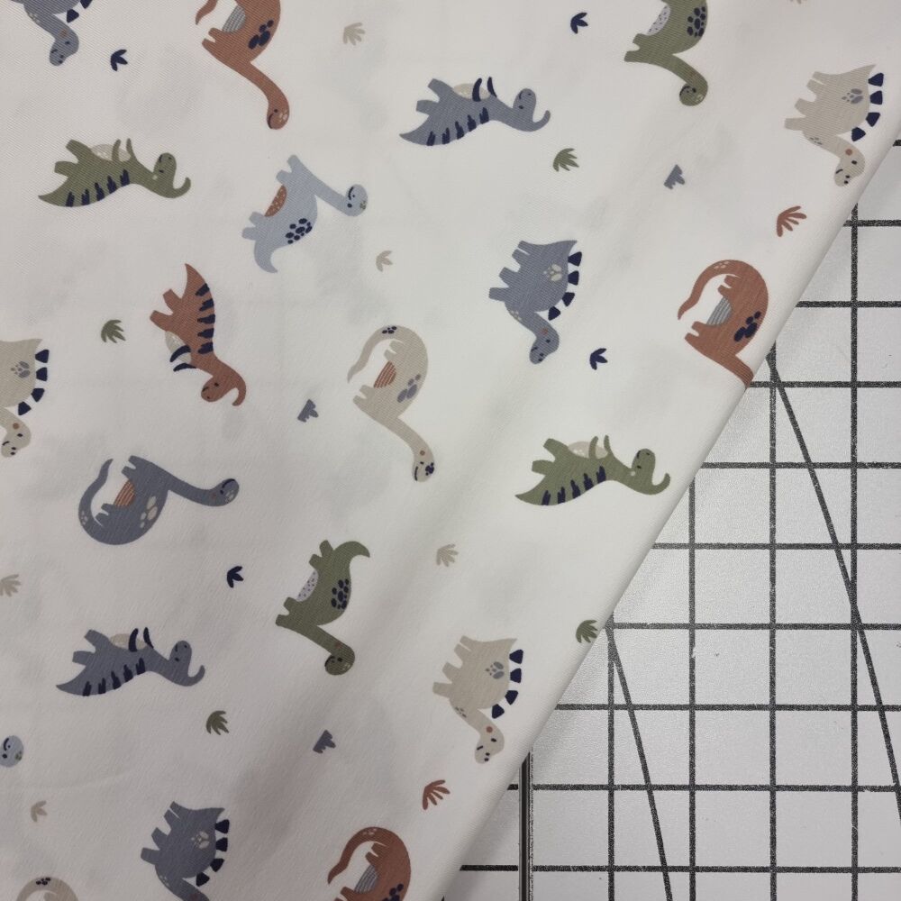 Dinosaurs - Cotton Jersey