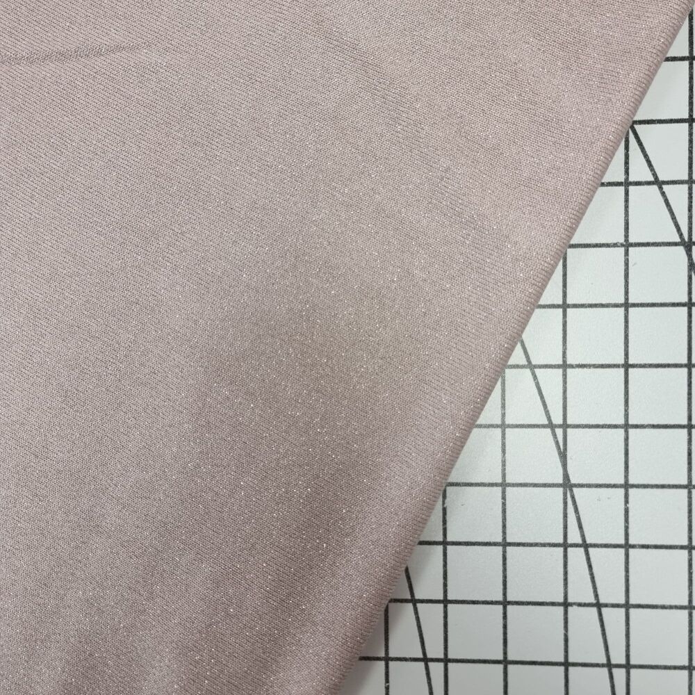 Pale Pink - Lurex Viscose Knit