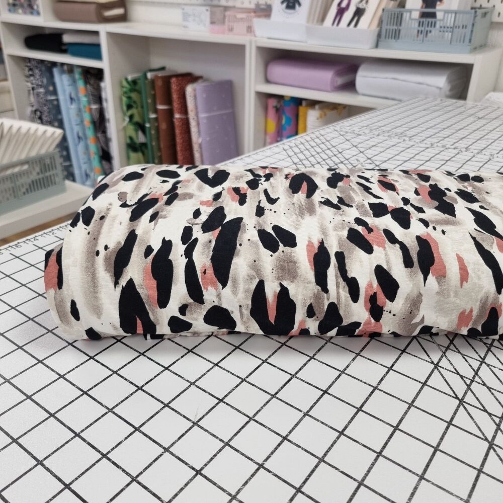 Blush Ink - Viscose Jersey