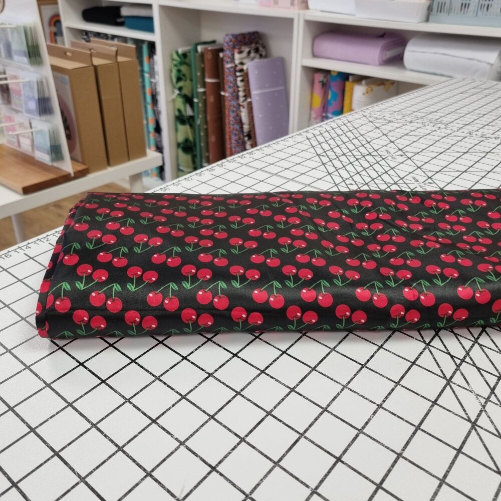 Cherry - Deadstock Satin