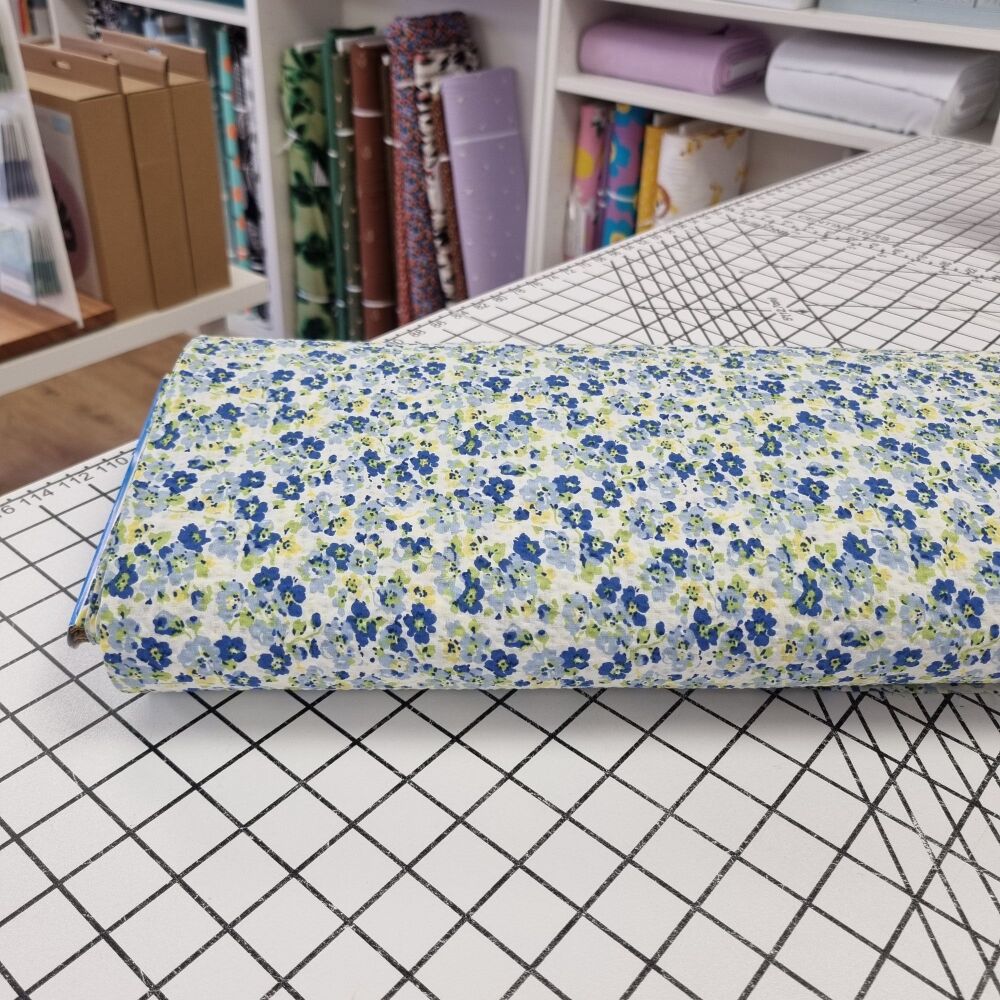 Wildflower Kiss - Ex Ralph Lauren Seersucker