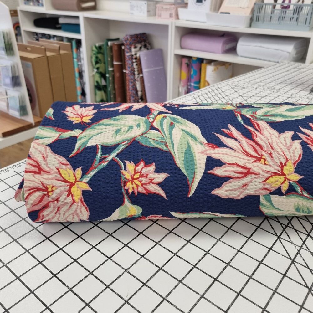 Tropical Garden - Ex Ralph Lauren Seersucker