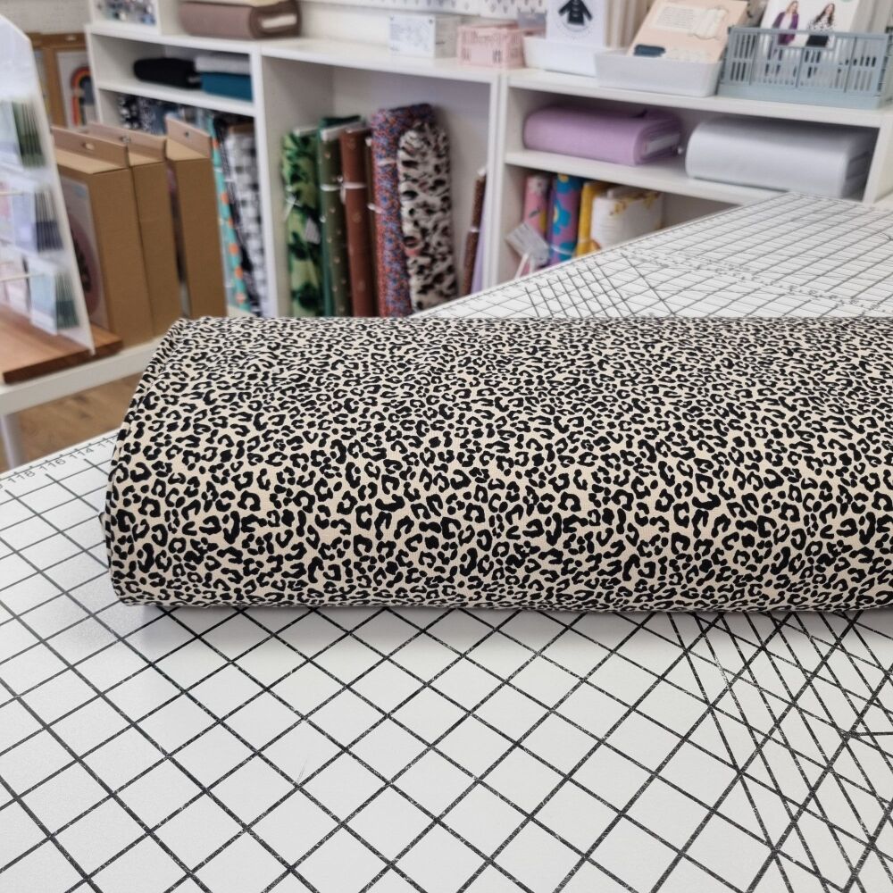 Leopard Print - Cotton Jersey