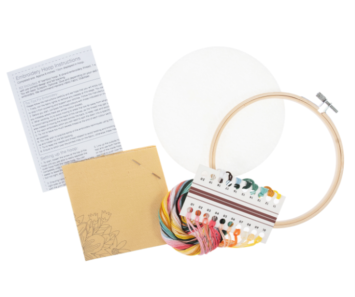 Buzzy Bee - Embroidery Hoop Craft Kit