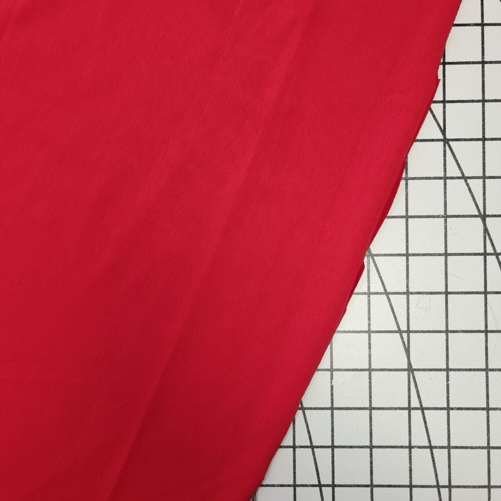 Red - OEKO-TEX Plain Cotton Jersey