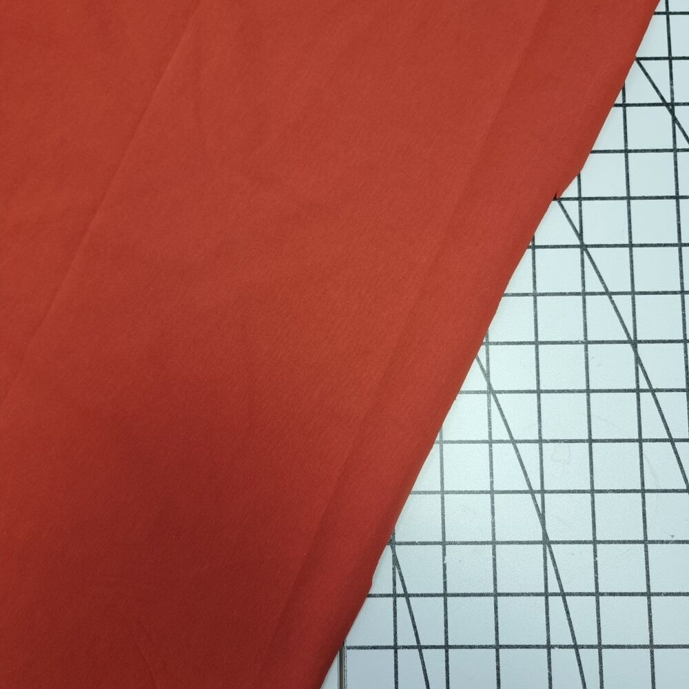 Burnt Orange - OEKO-TEX Plain Cotton Jersey