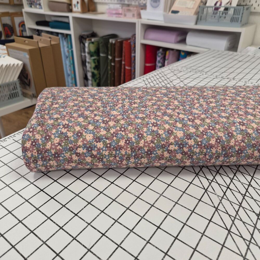 Faded Wildflower - Cotton Jersey