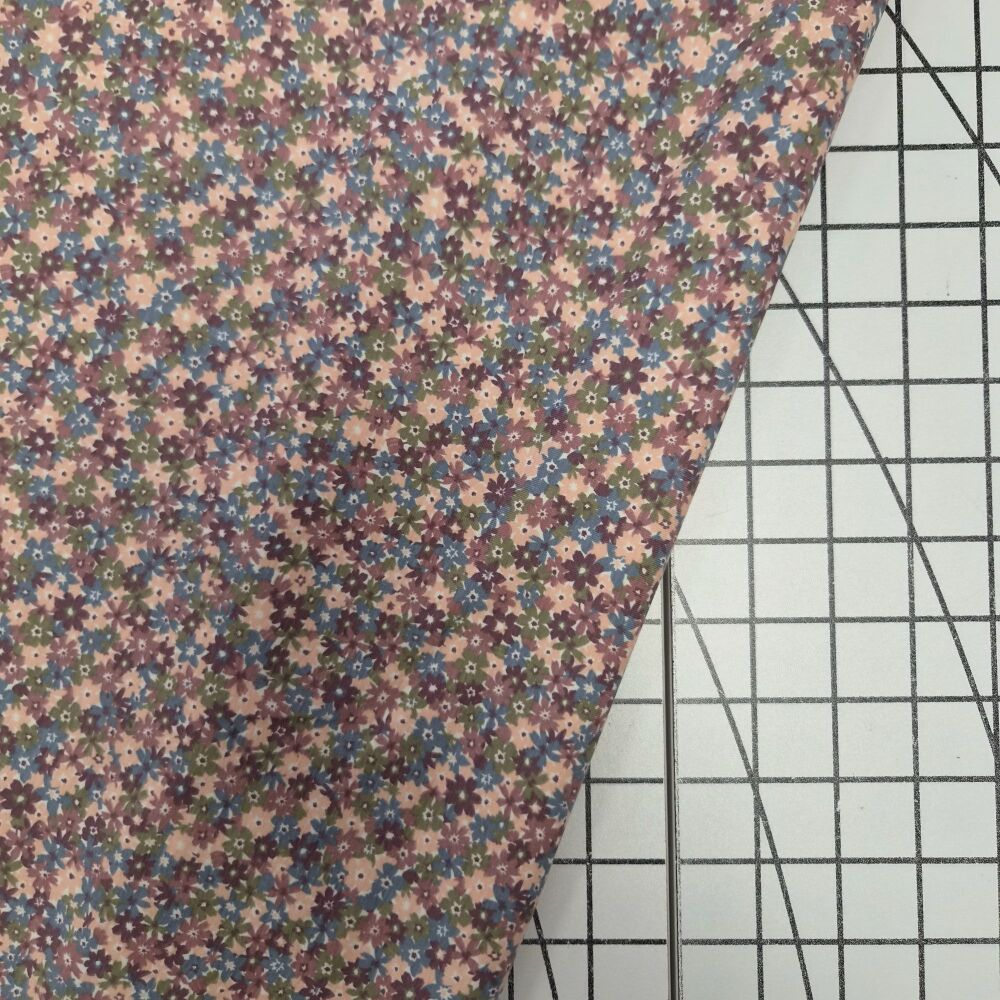 Faded Wildflower - Cotton Jersey