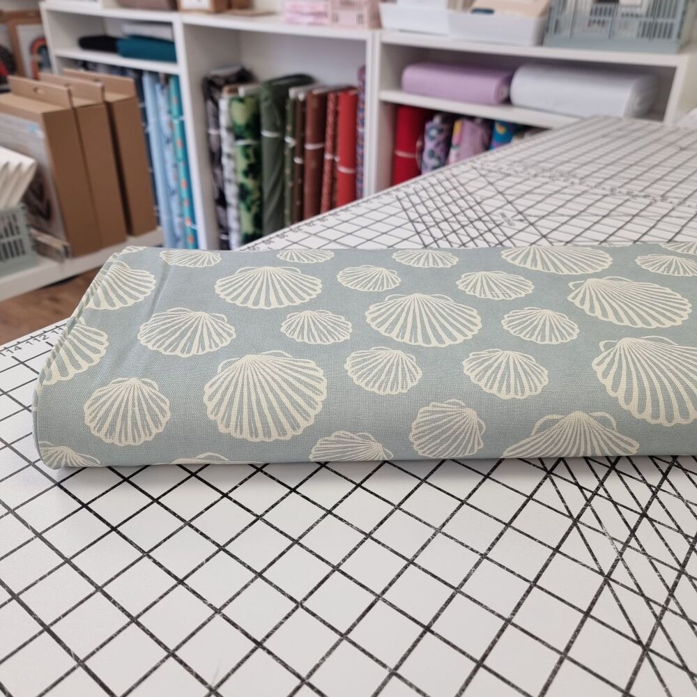 Sea Shells - Viscose Linen