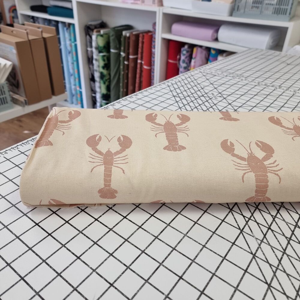 Lobsters - Viscose Linen