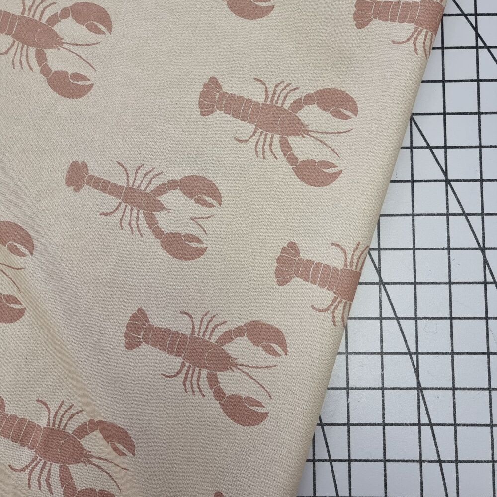 Lobsters - Viscose Linen