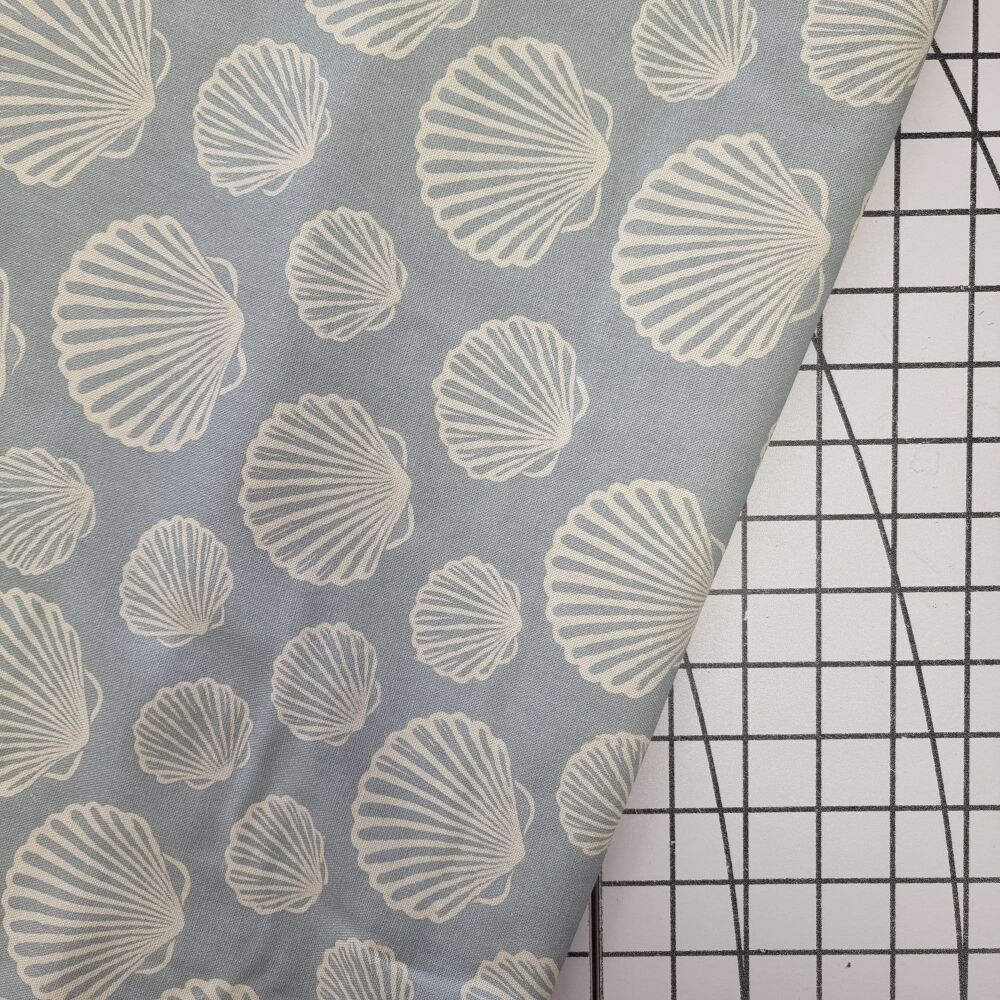 Sea Shells - Viscose Linen