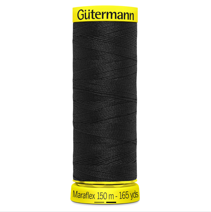 Gutermann Maraflex Thread - 000 (Black)