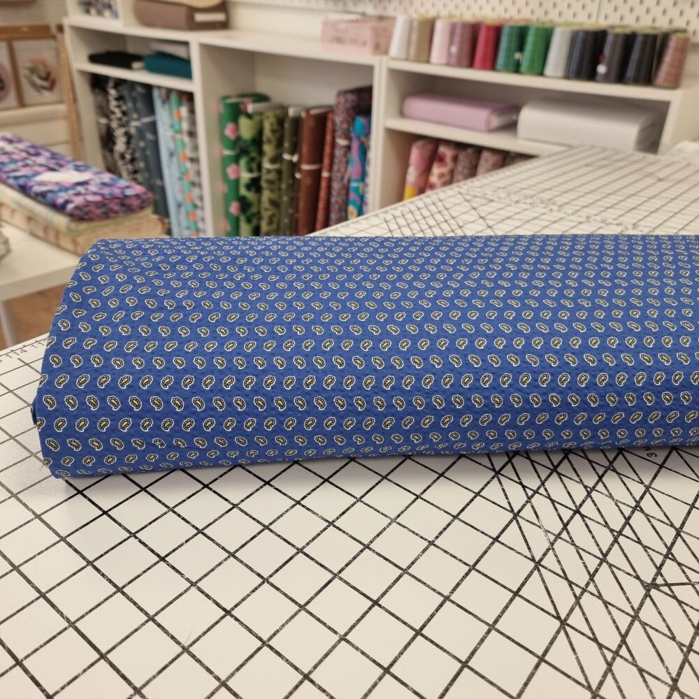 Dark Blue - Ex Ralph Lauren Seersucker