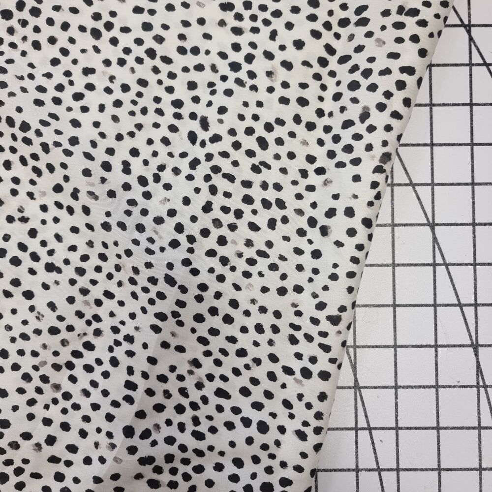 White Spots - Lyocell Viscose
