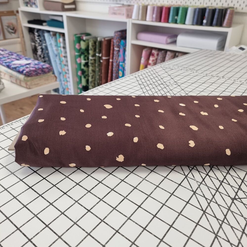 Chocolate Spot - Viscose