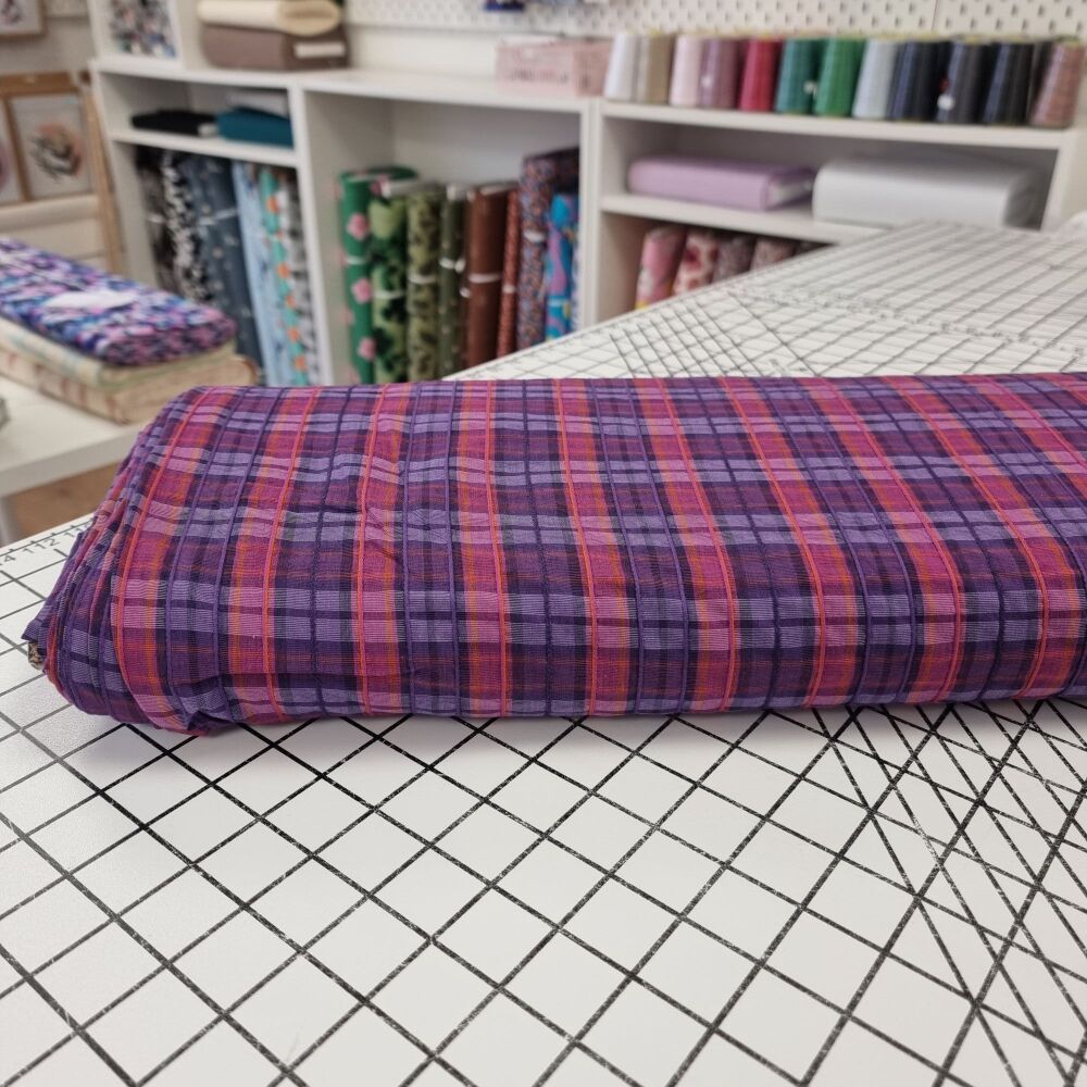 Berry Gingham - Seersucker
