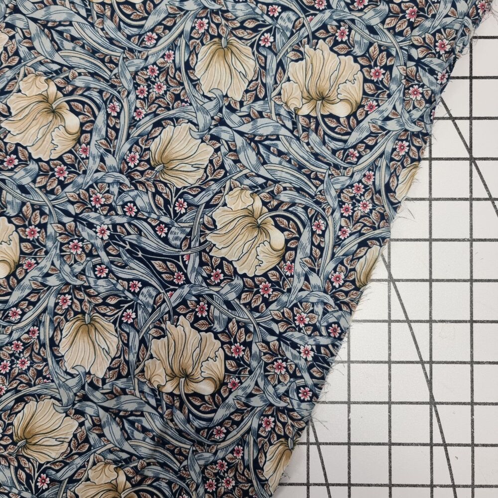 Blue Morris - Cotton Lawn