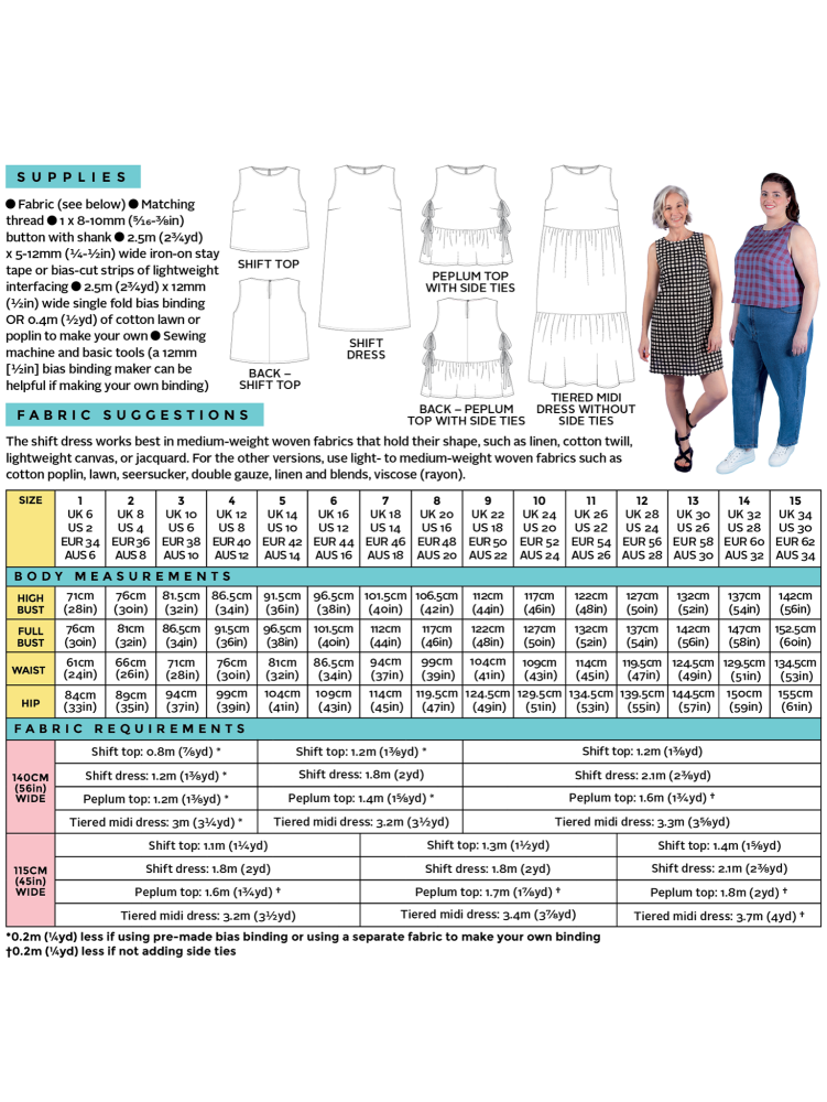 Leah - Tilly and the Buttons Sewing Pattern
