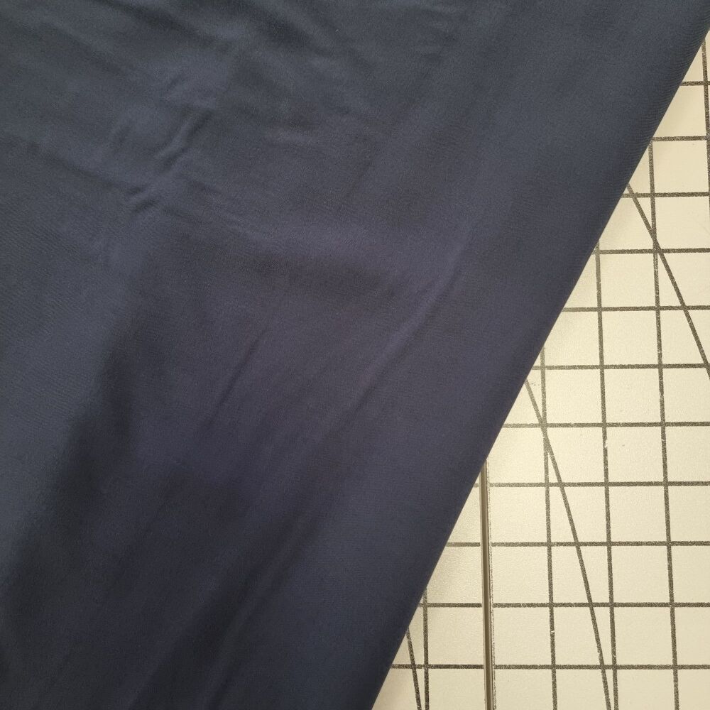 Navy - Plain Viscose