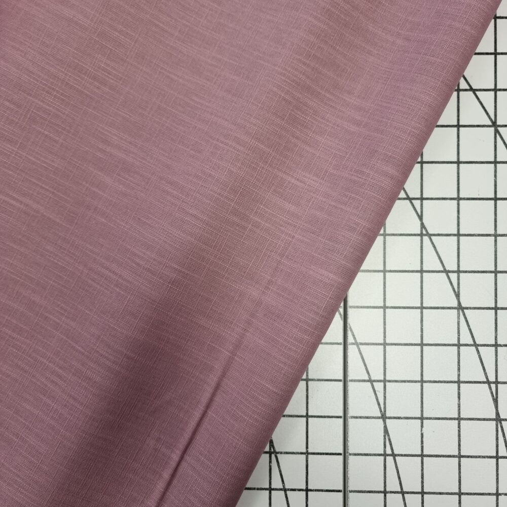Dusky Pink - Plain Linen