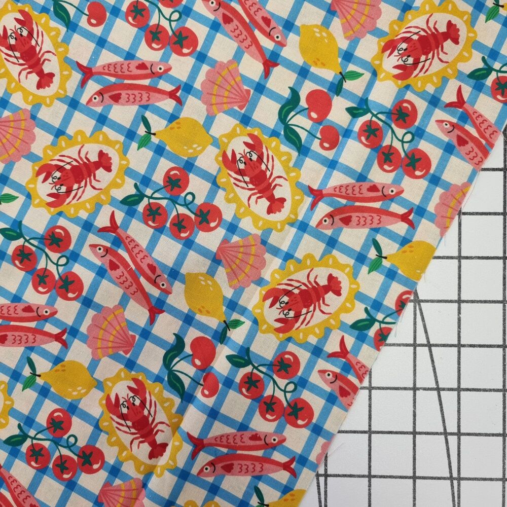 Seafood Picnic - Cotton
