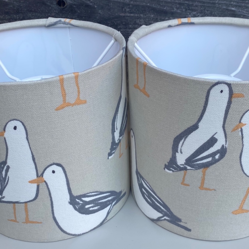 Seagull Lampshade  - Taupe