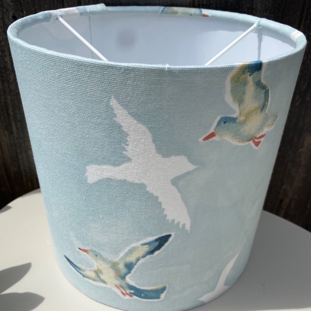 Seagull Lampshade  - blue 