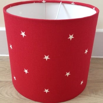 Red Star Lampshade  